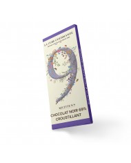 PE339 - TABLETTE CHOCOLAT NOIR 69% CROUSTILLANT (x30)