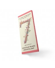 PE337 - TABLETTE CHOCOLAT BLANC CROUSTILLANT (x30)