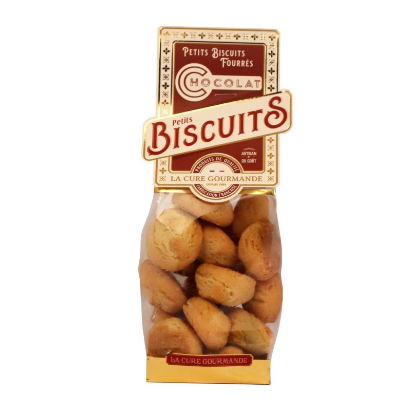 GE020- SACHET BISCUITS FOURRES CHOCOLAT (x25)