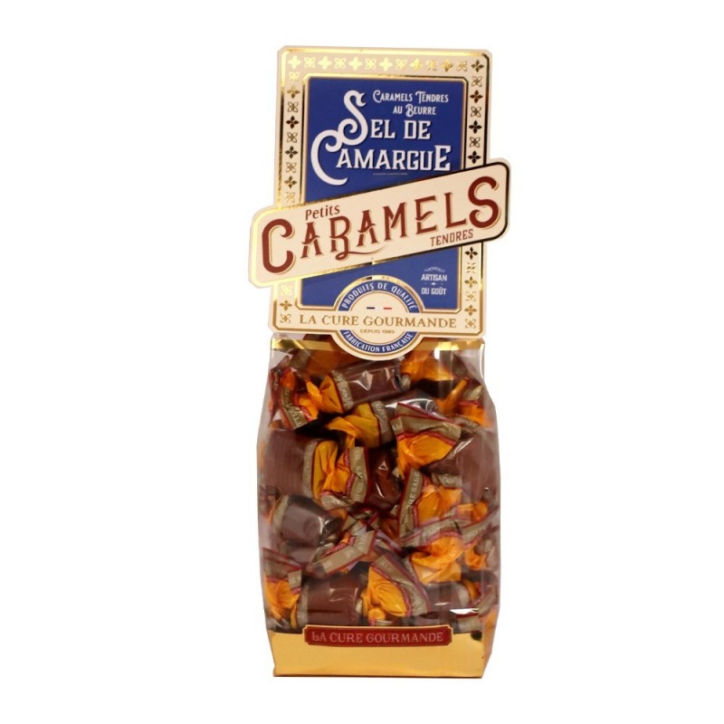 FE549- SACHETS DE CARAMELS & SEL DE CAMARGUE (x25)