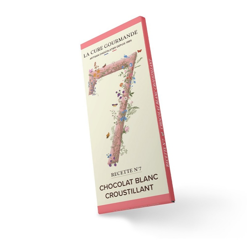 PE337 - TABLETTE CHOCOLAT BLANC CROUSTILLANT