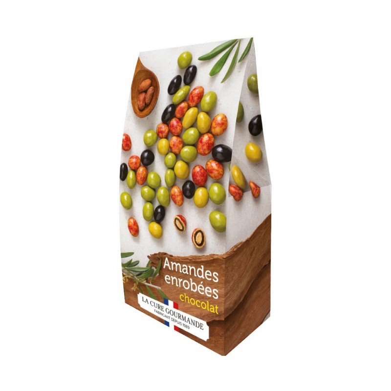 OE725 - POCHETTES AMANDES ENROBEES DE CHOCOLAT