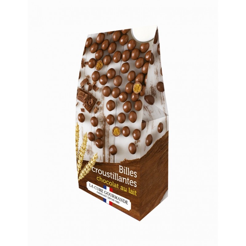 OE723 - POCHETTES BILLES CROUSTILLANTES CHOCOLAT AU LAIT