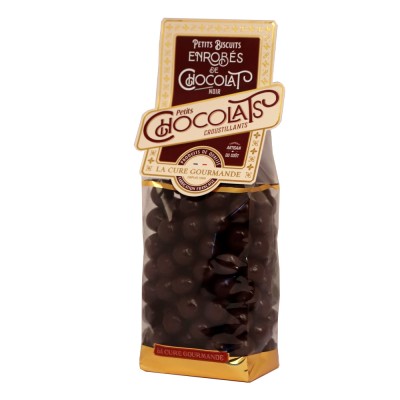 OE139- SACHETS BISCUITS ENROBES DE CHOCOLAT NOIR (x25)