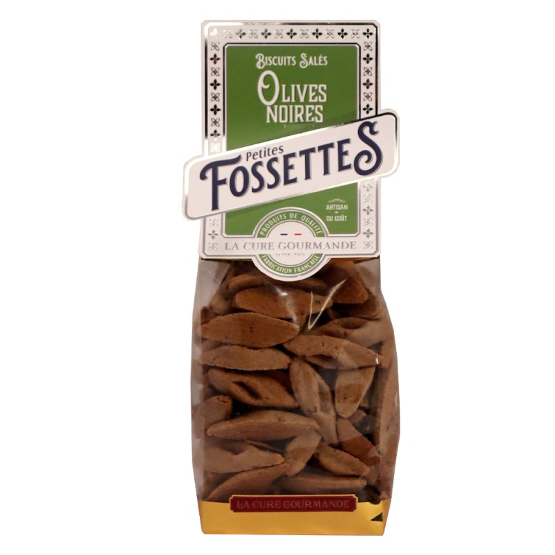 GE081- SACHETS FOSSETTES SALEES OLIVES NOIRES (x25)