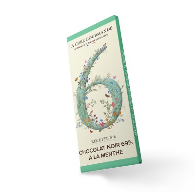 PE336 - TABLETTE CHOCOLAT NOIR MENTHE (x30)