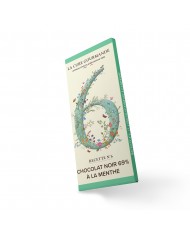 PE336 - TABLETTE CHOCOLAT NOIR MENTHE