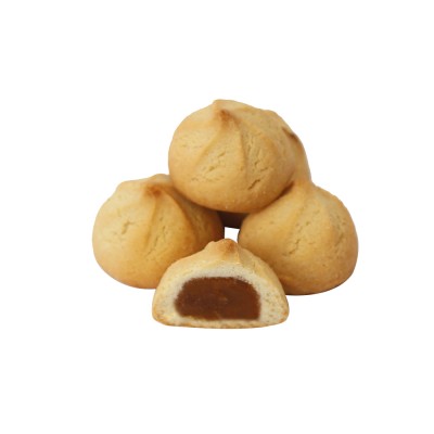 GV949- BISCUITS GROS FOURRES CARAMEL VRAC (1 KG)