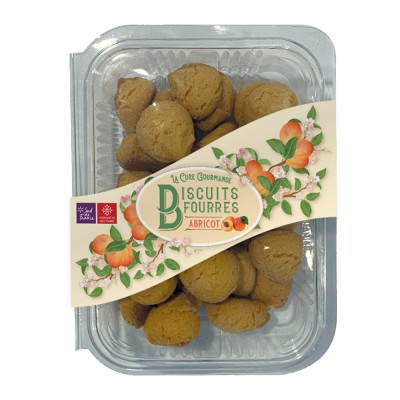 GE752 - BARQUETTES BISCUITS FOURRES ABRICOT