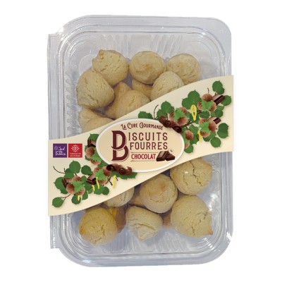 GE750 - BARQUETTES BISCUITS FOURRES CHOCOLAT (x16)