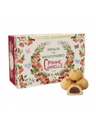 GE486- COFFRET DE BISCUITS FOURRES POMME CANNELLE