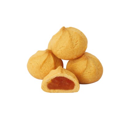 GV346- BISCUITS PETITS FOURRES ABRICOT FLOW-PACK VRAC (1 KG)