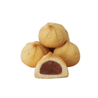 GV345- BISCUITS PETITS FOURRES POMME-CANNELLE FLOW-PACK VRAC (1 KG)