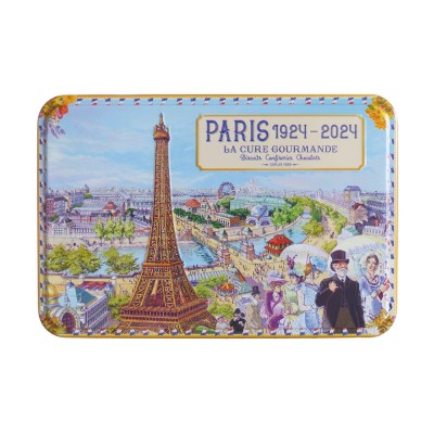 AE385 - BOITE EN METAL PARIS 1924 - 2024